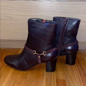 NWOT Talbots Women’s Brown Short-Heeled Boots
